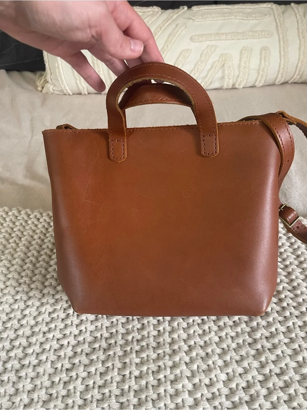 Portland Leather Mini Crossbody Bag